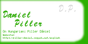 daniel piller business card